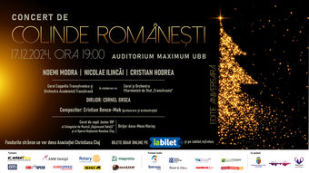 Cluj-Napoca: Concert de colinde românești