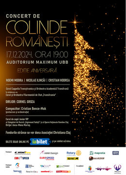 Cluj-Napoca: Concert de colinde românești