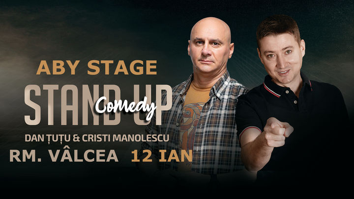 Râmnicu Vâlcea: Stand-up Comedy - Dan Tutu si Cristi Manolescu