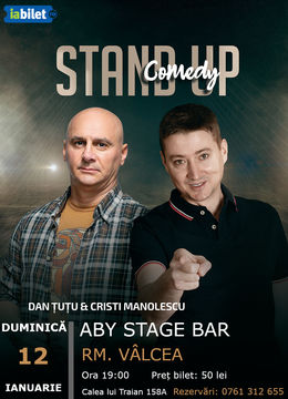 Râmnicu Vâlcea: Stand-up Comedy - Dan Tutu si Cristi Manolescu