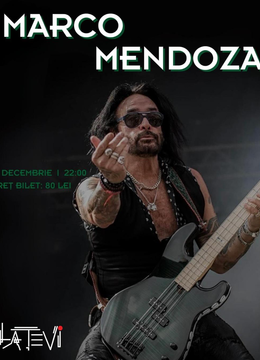 Cluj-Napoca: Marco Mendoza (Whitesnake) live La Tevi