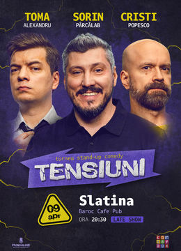 Slatina | Stand-up Comedy cu Sorin Pârcălab, Toma și Cristi Popesco