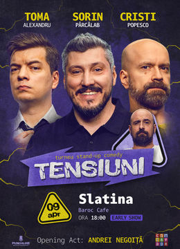 Slatina | Stand-up Comedy cu Sorin Pârcălab, Toma și Cristi Popesco