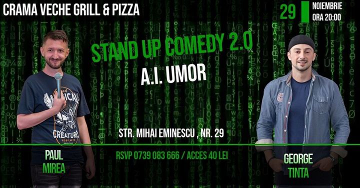 Stand-up Show cu Paul Mirea si George Tinta