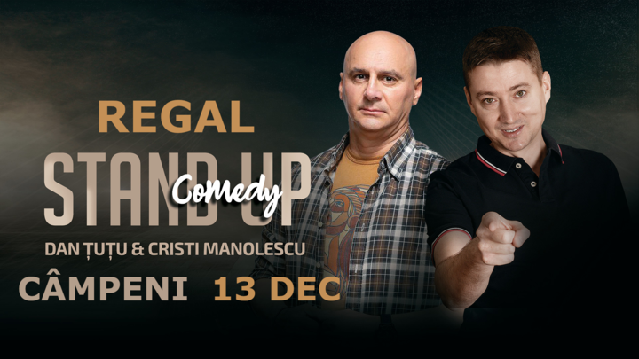 Câmpeni: Stand-up Comedy - Dan Tutu si Cristi Manolescu