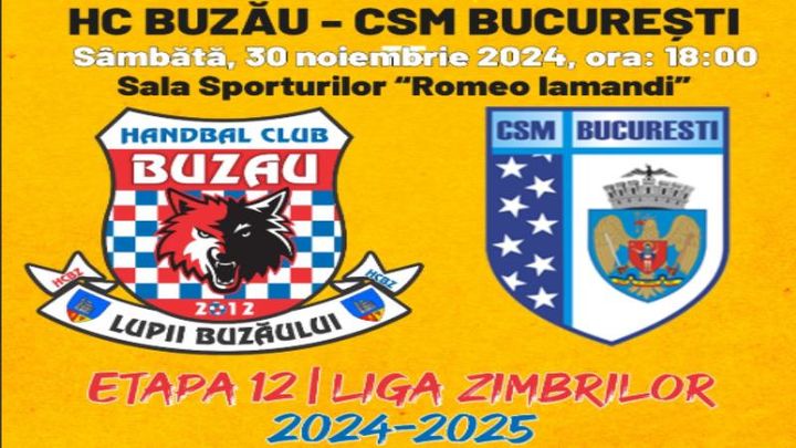 Buzau: HC Buzau vs. CSM Bucuresti