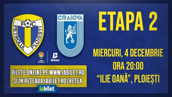 Ploiesti: FC Petrolul –  Universitatea Craiova