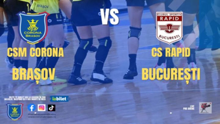 Brasov: Handbal CSM Corona Brasov - CS Rapid