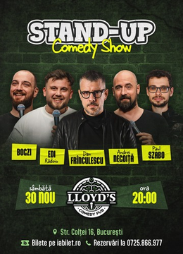 Stand-up Comedy cu Frînculescu, Paul Szabo, Edi Rădoiu, Bogzi & Nego