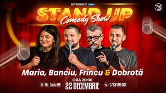 Stand up Comedy cu Maria Popovici, Banciu, Frînculescu & Dobrotă Club 99