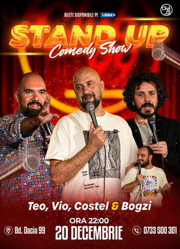 Stand up Comedy cu Teo, Vio, Costel - Bogzi la Club 99