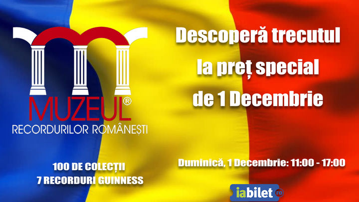 Descoperă trecutul la preț special de 1 Decembrie