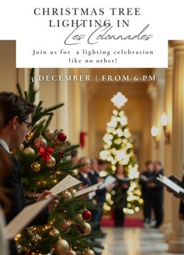 Christmas Tree Lighting Ceremony at InterContinental Athénée Palace Bucharest