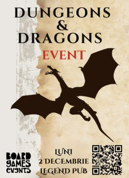 Iași: Dungeons and Dragons @Board Games Events