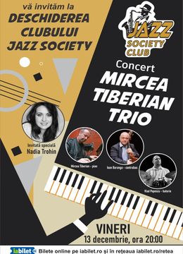 Galati: Concert Mircea Tiberian Trio