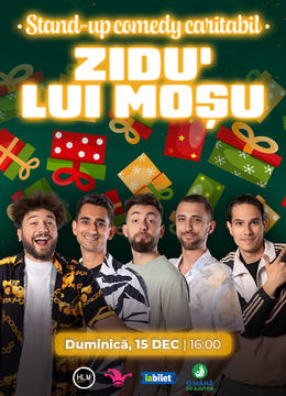 The Fool: Zidu' lui Moșu: Stand-up comedy cu Cîrje, Drăcea, Alex Dobrotă, Mirel Popinciuc, Florin Gheorghe