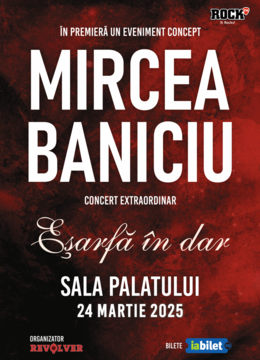 Mircea Baniciu la Sala Palatului - Esarfa in dar