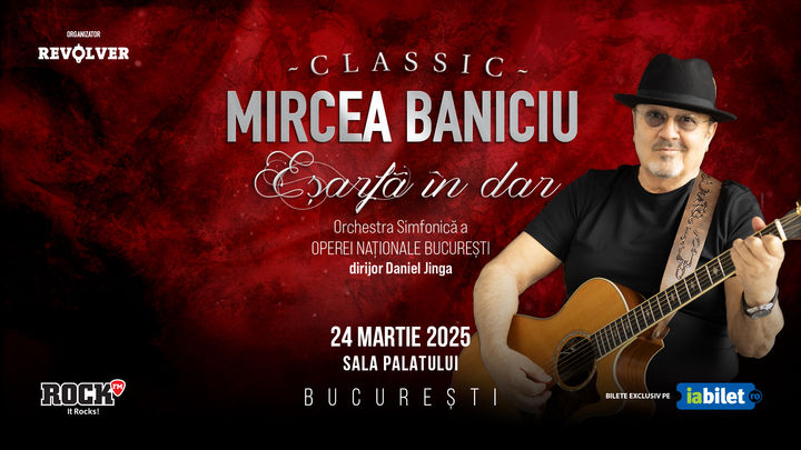 Mircea Baniciu la Sala Palatului - Esarfa in dar