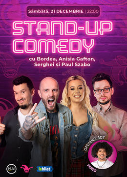 The Fool: Stand-up cu Stand-up cu Bordea, Anisia, Serghei și Paul Szabo