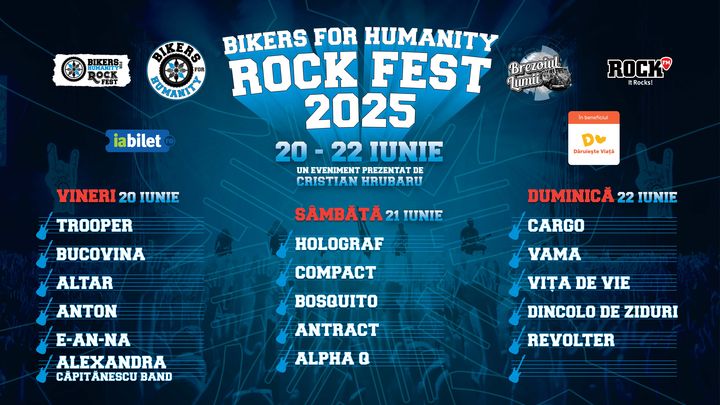 Bikers for Humanity Rock Fest 2025