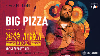 The Disco Ball: Disco Afrika presents: BIG PIZZA at FORM Space