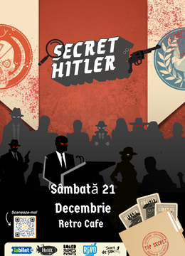 Iasi: CONCURS Secret Hitler @Board Games Events