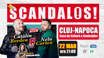 Cluj-Napoca: Stand-up Comedy cu Bordea, Cortea si Madalina Mihai - 