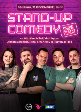 The Fool: Stand-up comedy cu Mădălina Mihai, Vlad Oprea, Adrian Borândel, Mihai Trifănescu și Răzvan Zeldea