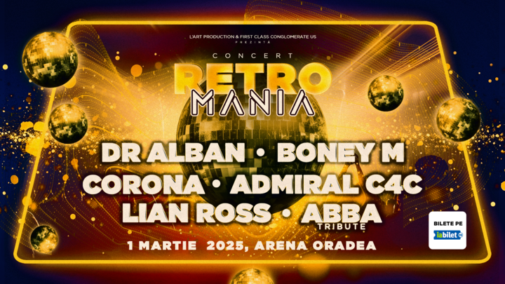 Oradea: Retro Mania Arena 1 Martie 2025