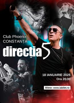 Constanta: Direcția 5 - Seductie Live Tour 2025