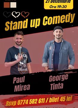 Mangalia: Stand-up Comedy 2.0 A.I. Umor cu George Țintă și Paul Mirea