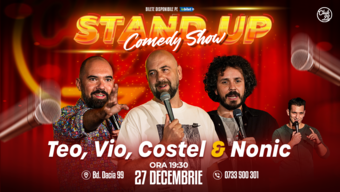 Stand up Comedy cu Teo, Vio, Costel - Bogdan Nonic la Club 99