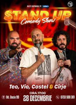 Stand up Comedy cu Teo, Vio, Costel - Cîrje la Club 99