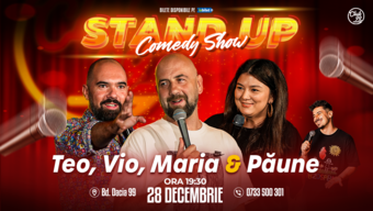 Stand up Comedy cu Teo, Vio, Maria Popovici - Florentin Păune la Club 99