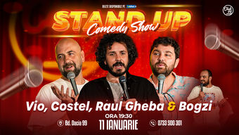 Stand up Comedy cu Vio, Costel, Raul Gheba - Bogzi la Club 99