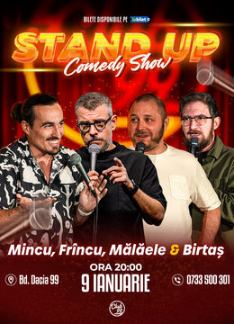 Stand up Comedy cu Mincu, Frîncu, Mălăele & Birtaș Club 99