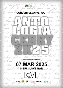 Sibiu: CEDRY2K @ Antologia Cedry2k25