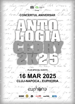 Cluj-Napoca: CEDRY2K @ Antologia Cedry2k25