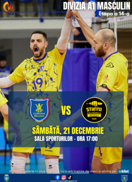 Brasov: Volei masculin CSM Corona Brașov - Știința București