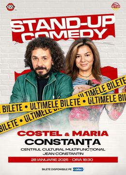 Constanta: Costel și Maria Popovici - Stand Up Comedy Show