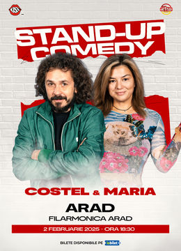 Arad: Costel și Maria Popovici - Stand Up Comedy Show