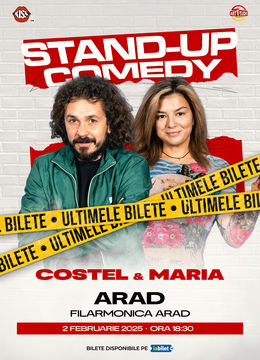 Arad: Costel și Maria Popovici - Stand Up Comedy Show