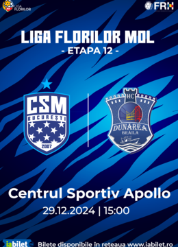 Liga Florilor MOL, Etapa 12: CSM București vs HC Dunărea Brăila