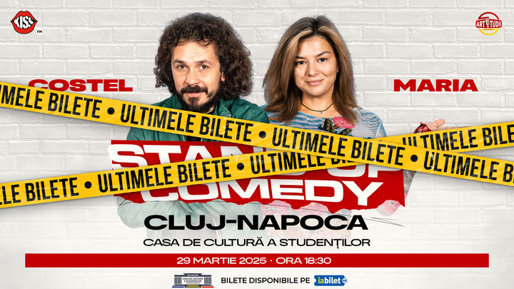 Cluj-Napoca: Costel și Maria Popovici - Stand Up Comedy Show 1