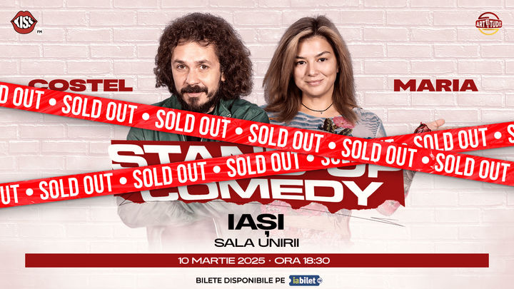 Iasi: Costel și Maria Popovici - Stand Up Comedy Show