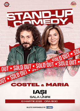 Iasi: Costel și Maria Popovici - Stand Up Comedy Show