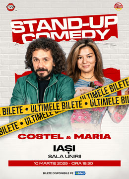 Iasi: Costel și Maria Popovici - Stand Up Comedy Show