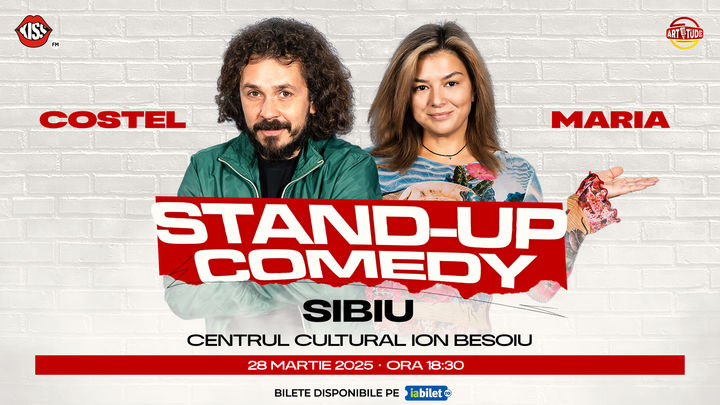 Sibiu: Costel și Maria Popovici - Stand Up Comedy Show