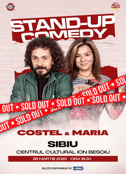 Sibiu: Costel și Maria Popovici - Stand Up Comedy Show 1