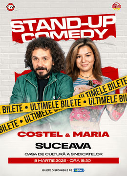 Suceava: Costel și Maria Popovici - Stand Up Comedy Show